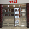 Porta de garatge seccional acrílic transparent